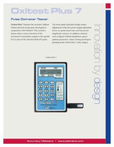 Oxitest Plus7 Product Datasheet
